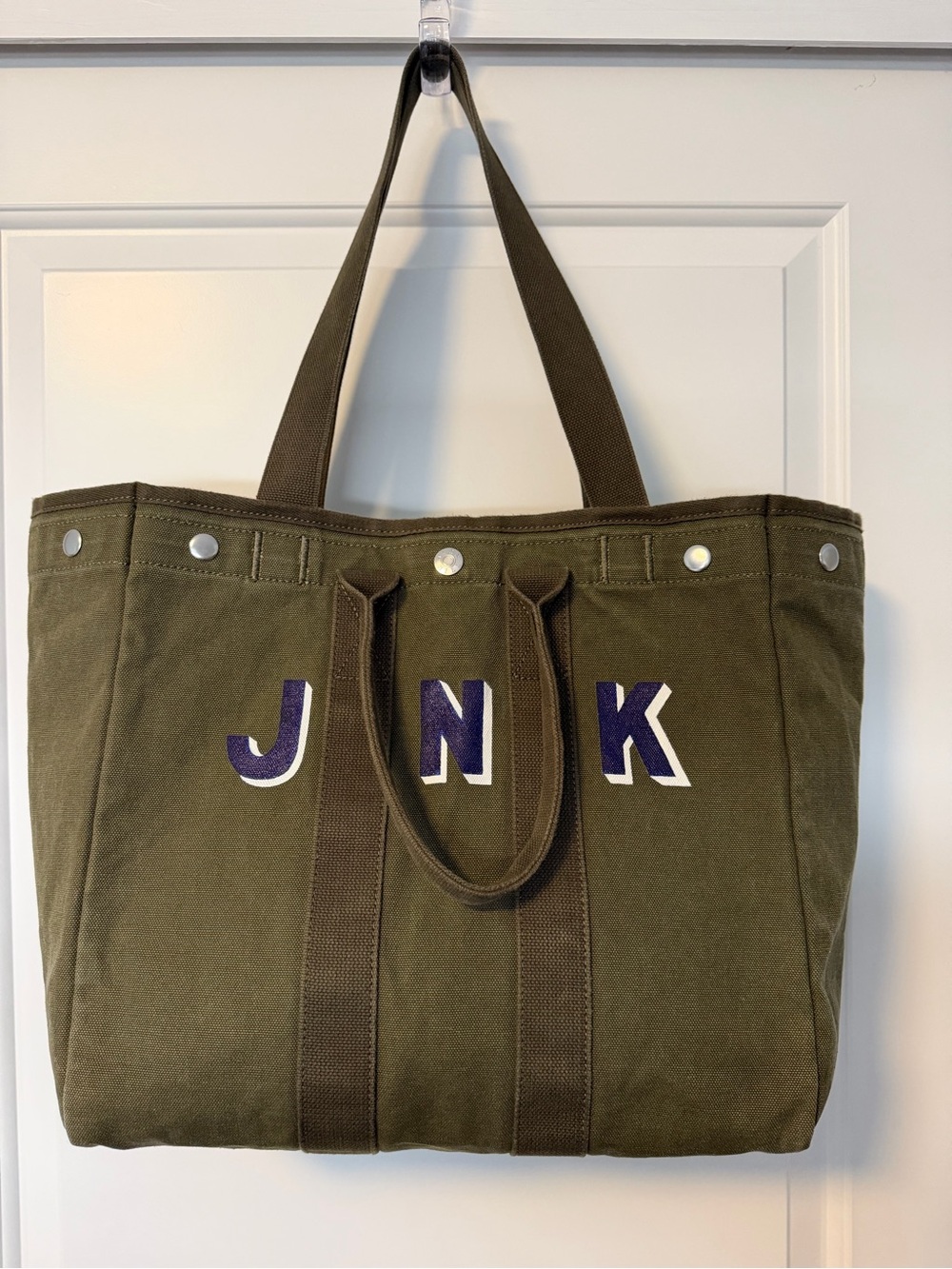 Alex Mill: Painted Perfect Weekday Tote Military Olive EUC